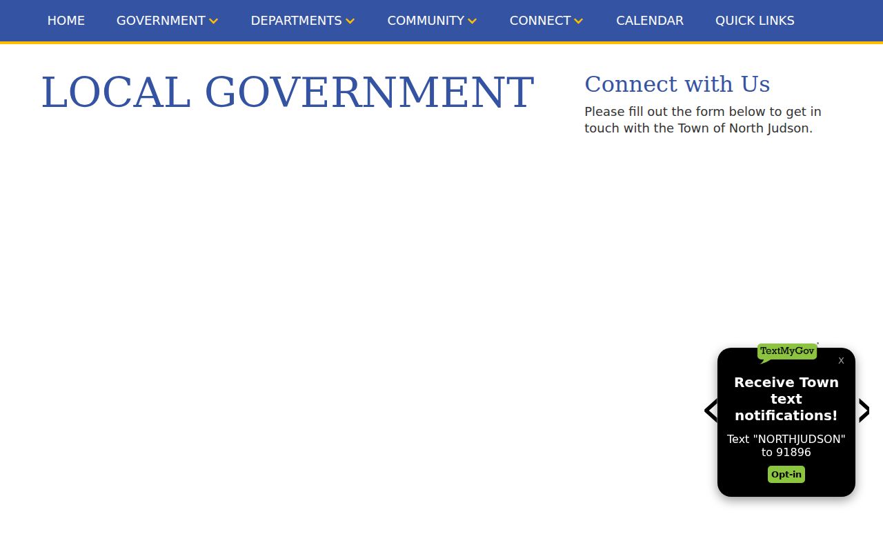 North Judson government source for warrant records in Starke County